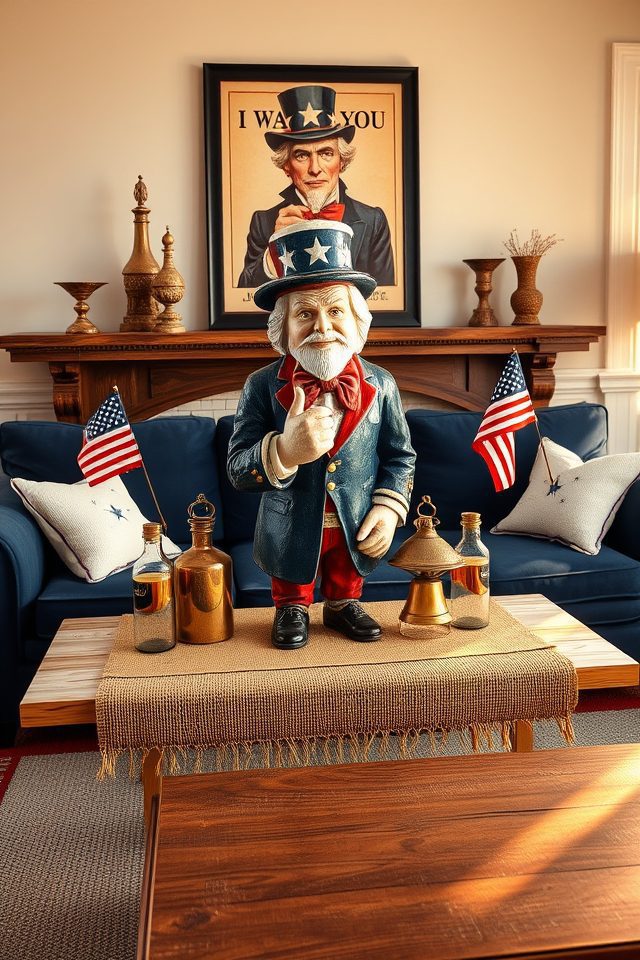 vintage uncle sam decorations