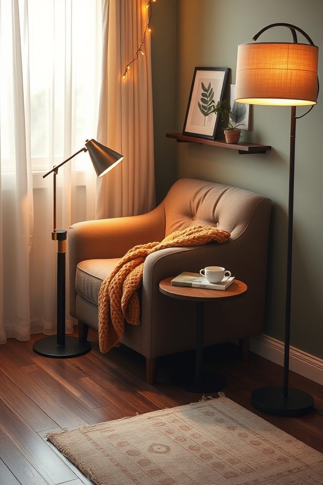 warm ambient lighting layers
