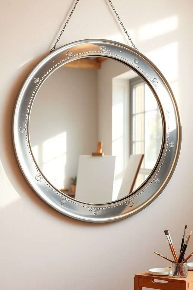 whimsical celestial moon frame