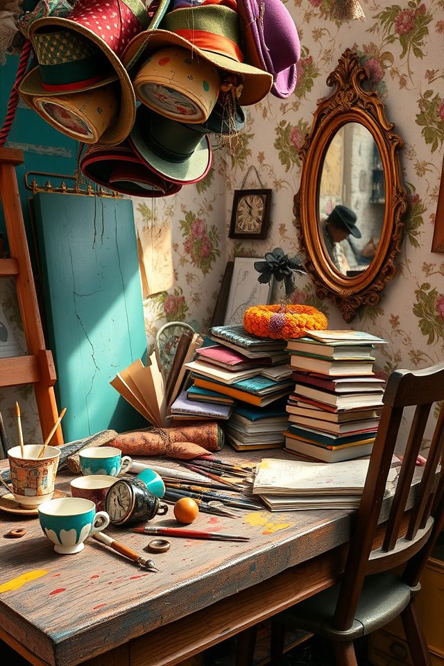 whimsical chaotic artistic haven