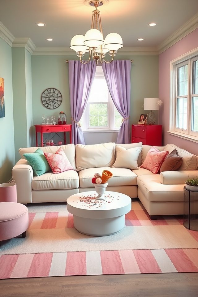 whimsical ice cream pastels