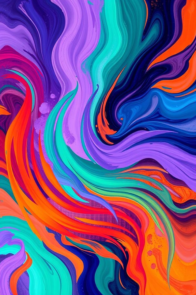 bold abstract wall designs