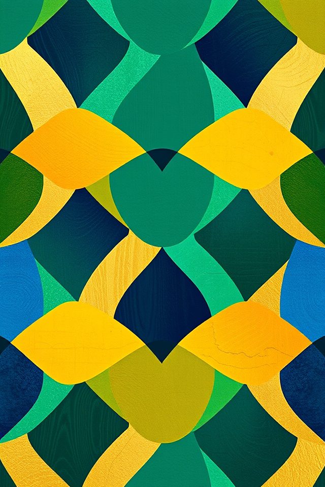 bold geometric decor aesthetics