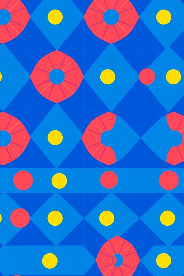 bold geometric phone wallpapers