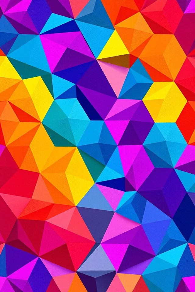 bold geometric wallpaper designs