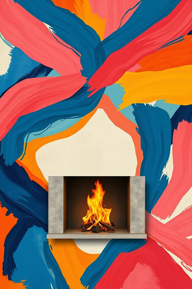 bold vibrant focal point