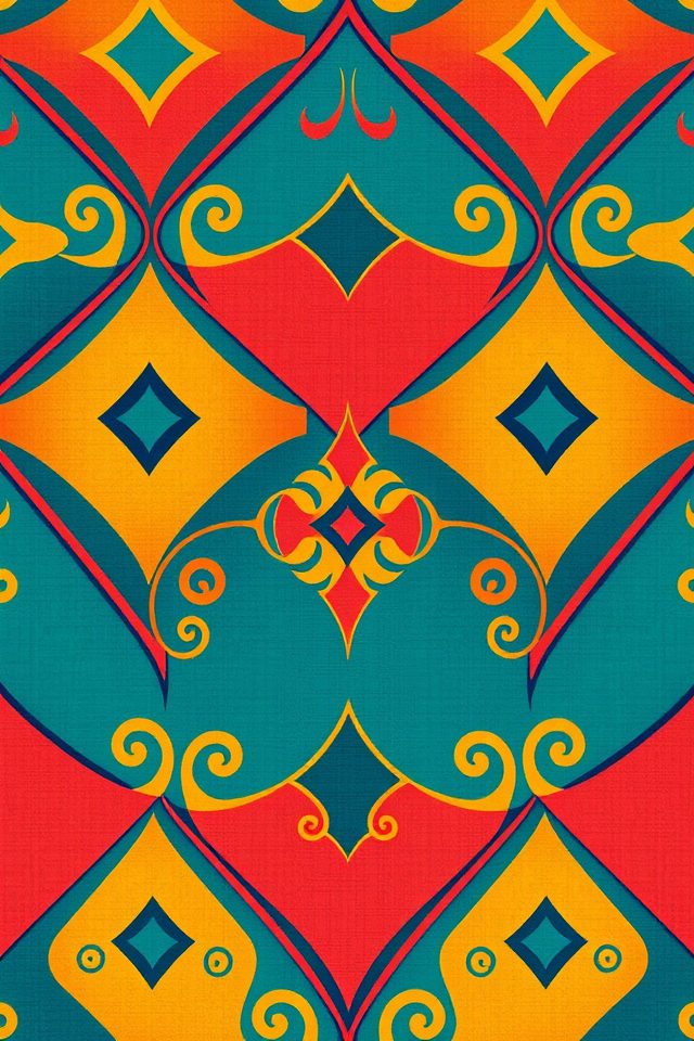 bold wallpapers enhance mirrors