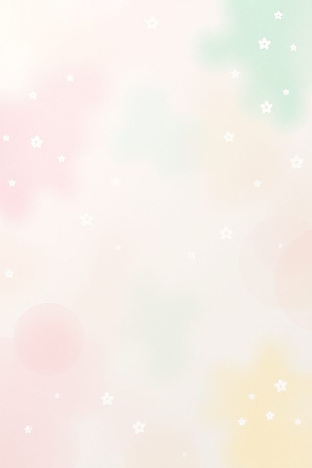 calming pastel nursery wallpaper