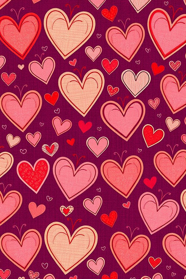 charming heart themed wall decorations