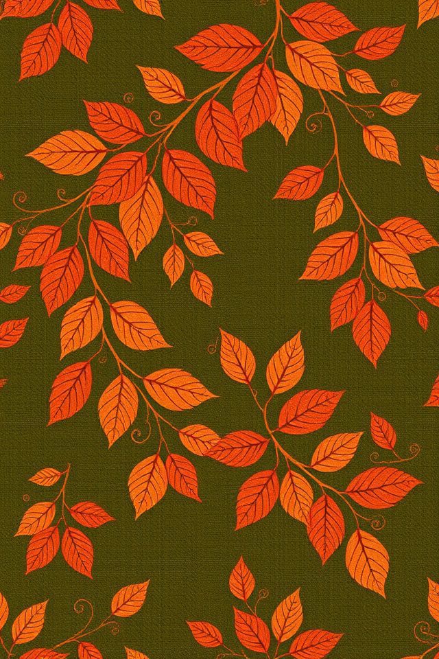 cozy autumn inspired color palette