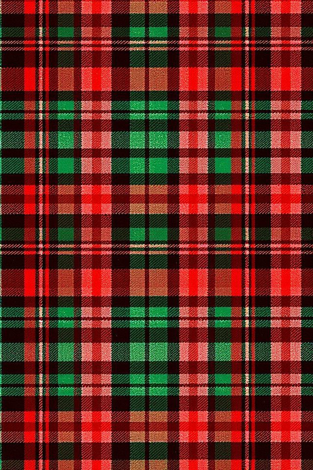 cozy holiday plaid decor