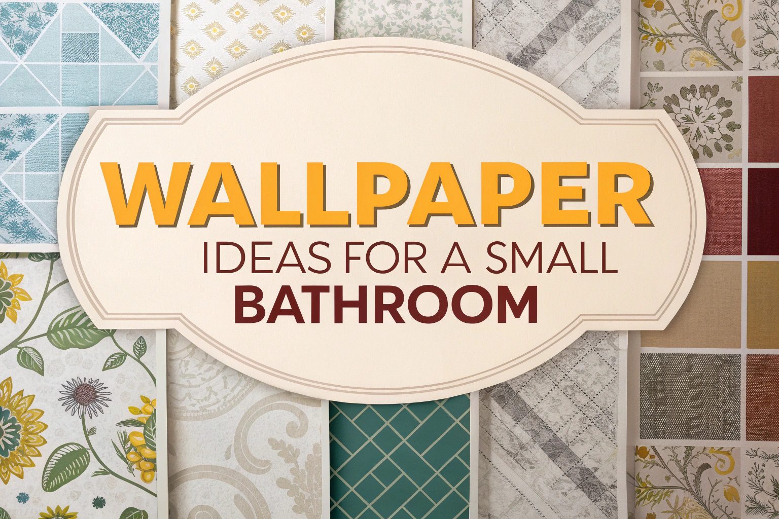 Wallpaper Ideas for a Small Bathroom