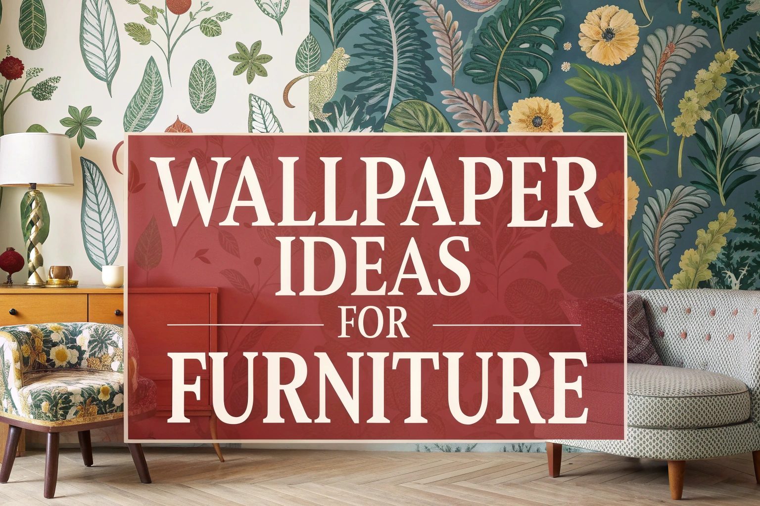 Wallpaper Ideas for Furniture