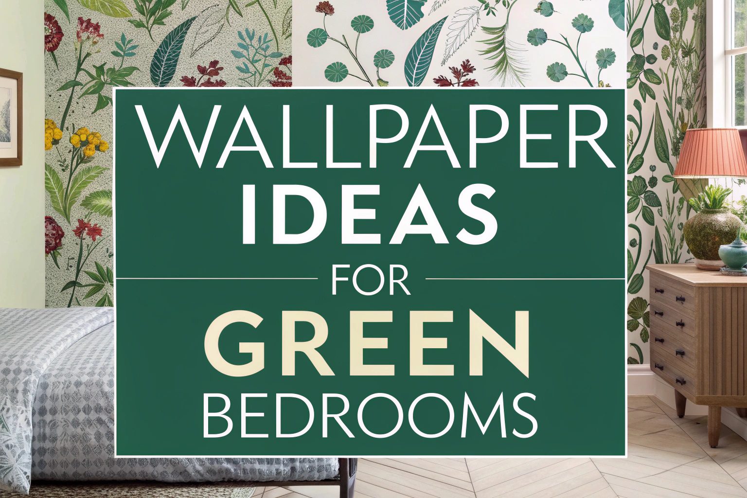 Wallpaper Ideas for Green Bedrooms