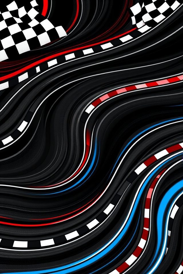 dynamic motorsport inspired wallpaper designs