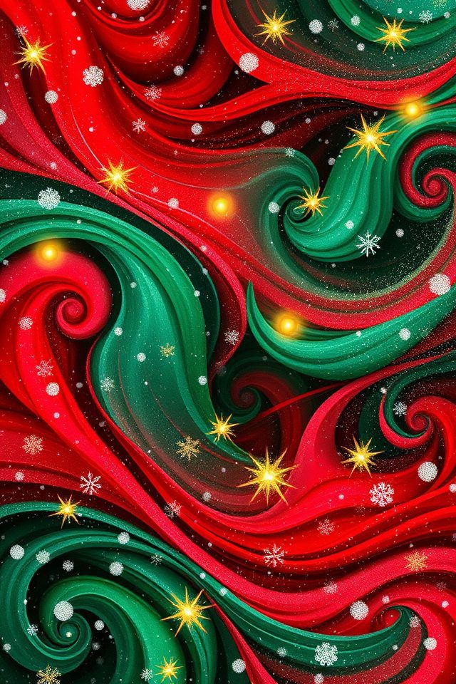 festive holiday mural designs