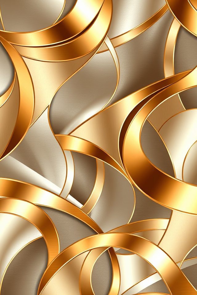 glamorous metallic wallpaper accents