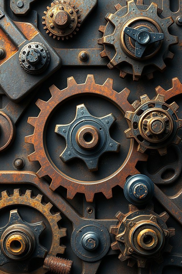 industrial strength aesthetic textures