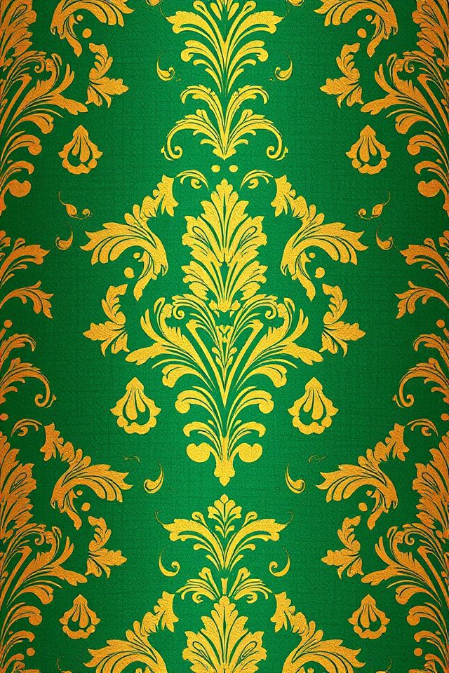 luxurious intricate damask wallpaper