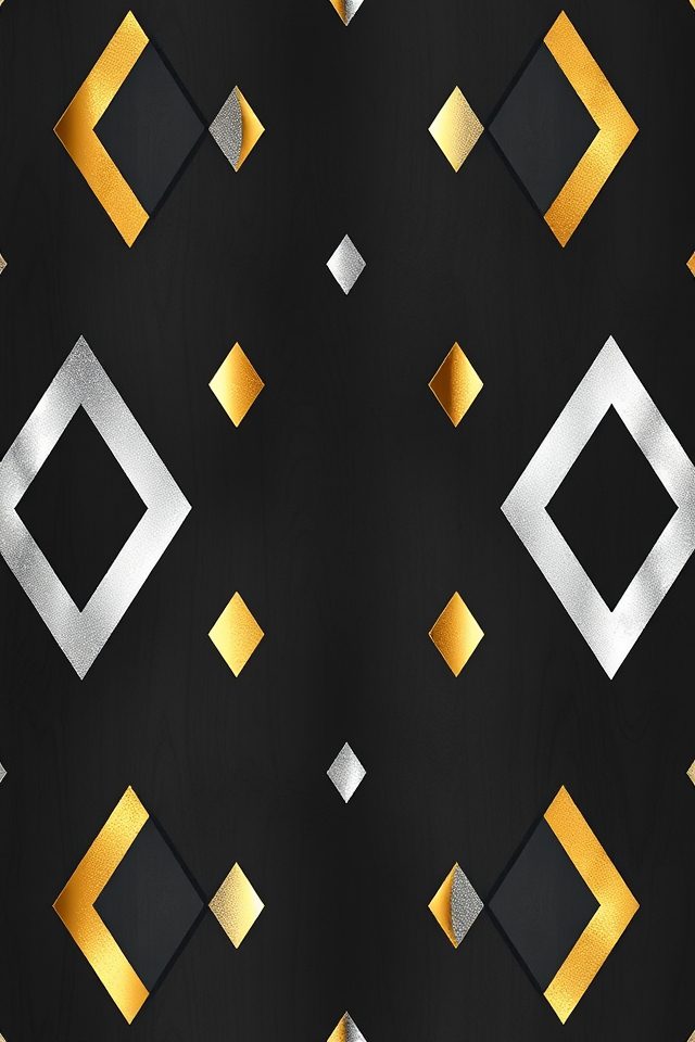 metallic wallpaper glamour accents