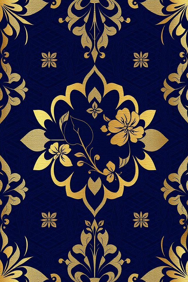 metallic wallpapers enhance elegance