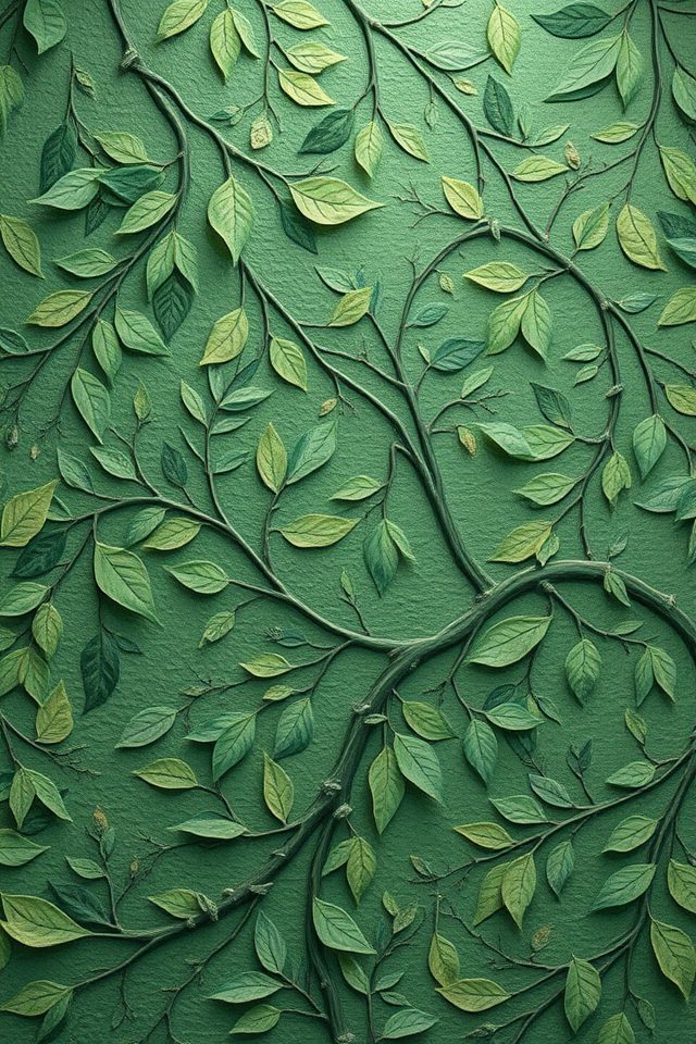nature inspired bold murals