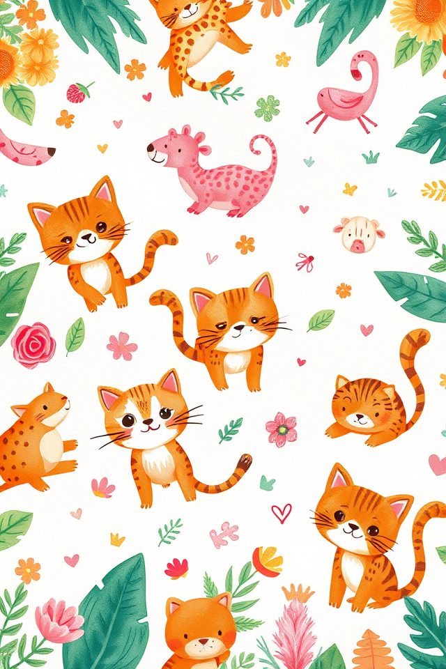 playful animal print decor