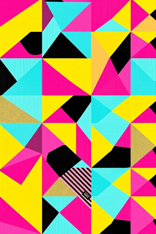 playful geometric designs together