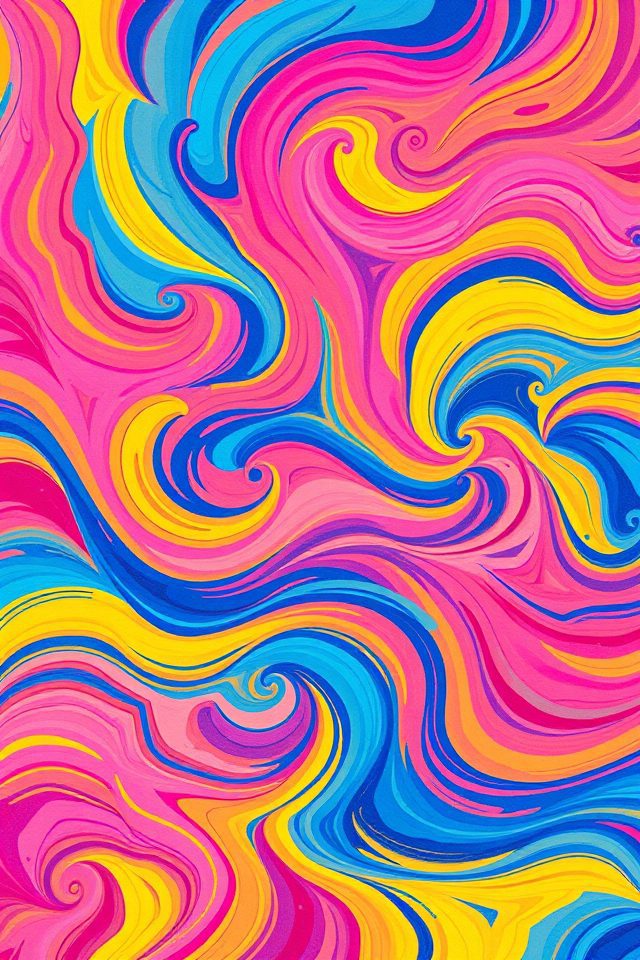 playful vibrant creative wallpapers
