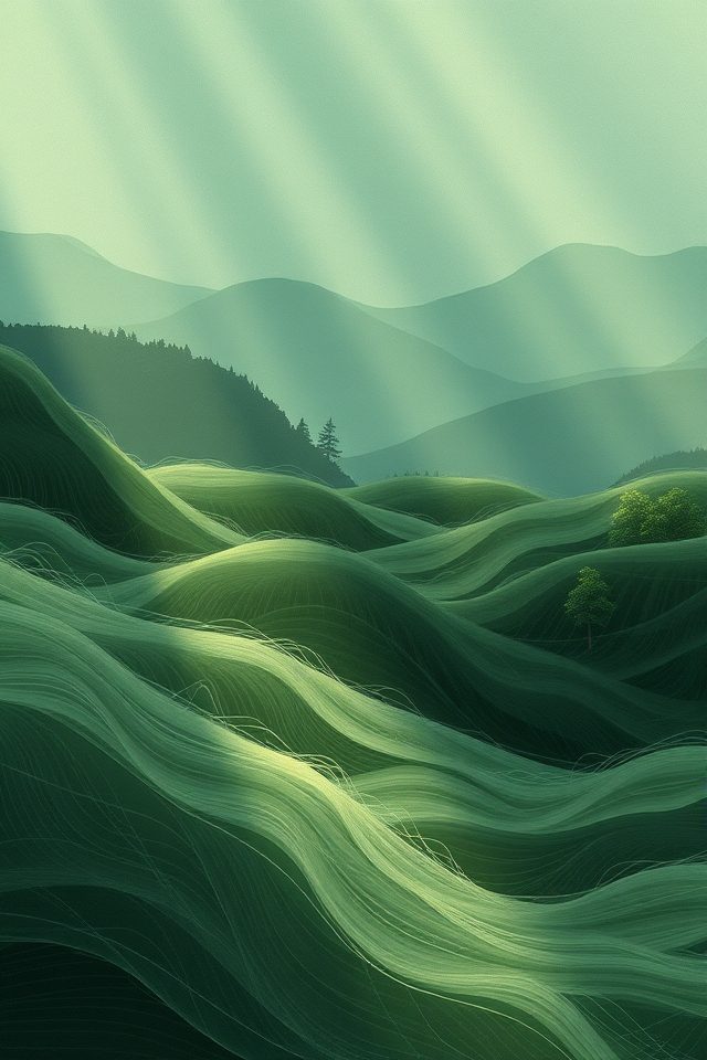 serene nature wallpaper escape