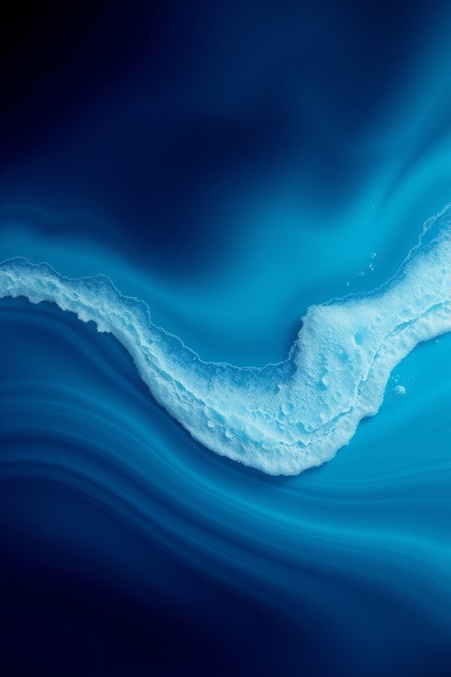 serene ocean tranquility wallpaper
