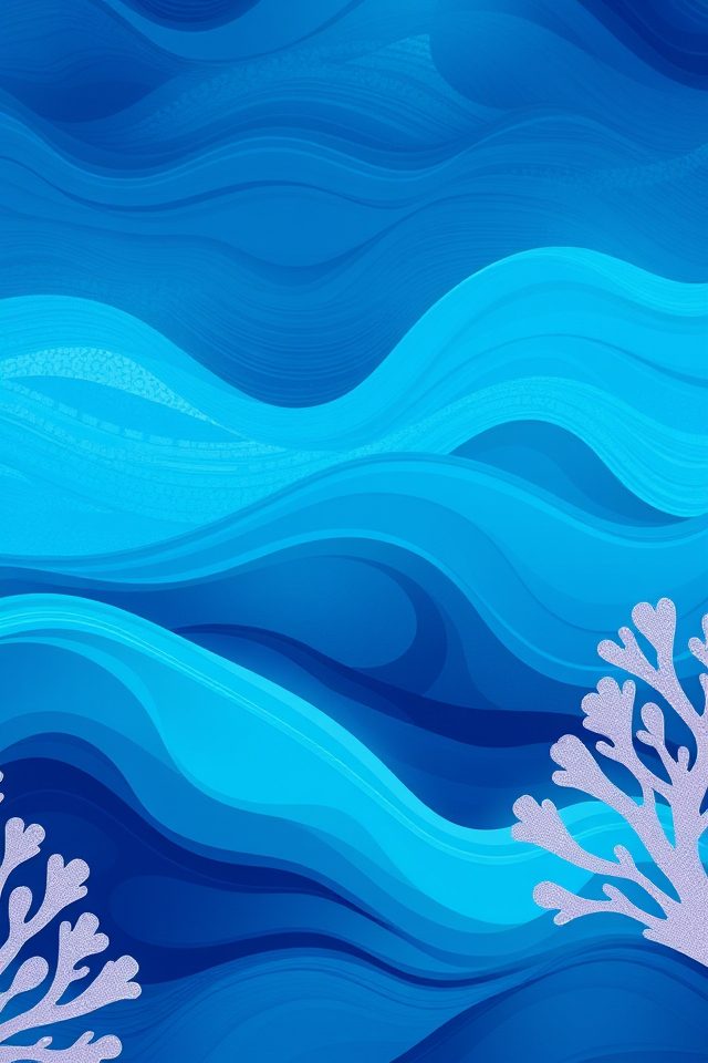 serene underwater relaxation environment