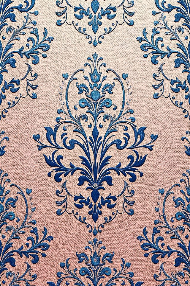 sophisticated damask wallpaper charm