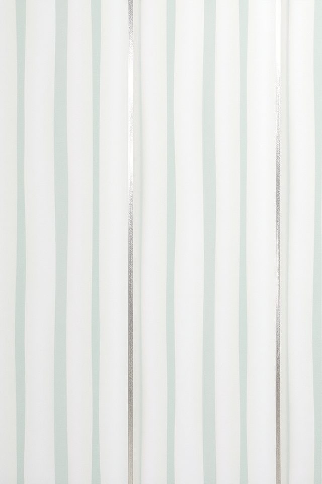 stripes enhance bathroom space