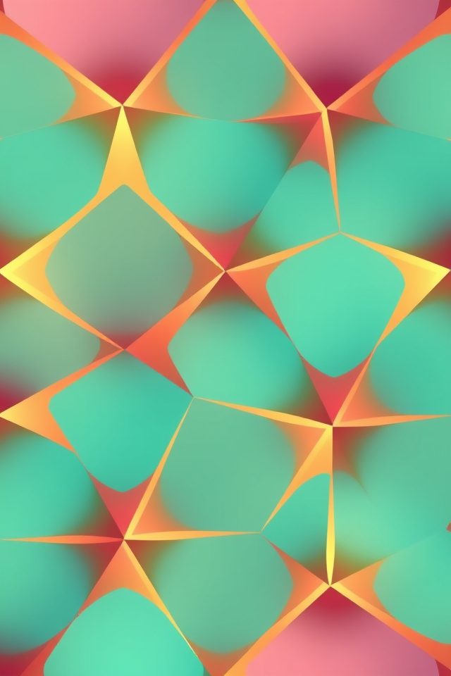 stylish geometric wallpaper designs