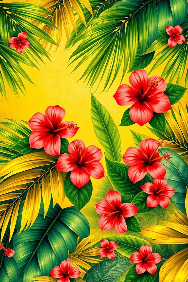 tropical serene relaxation design