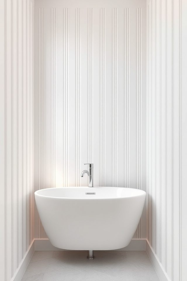vertical stripes enhance height