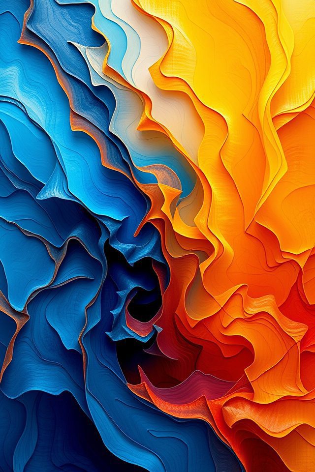 vibrant abstract art wallpapers