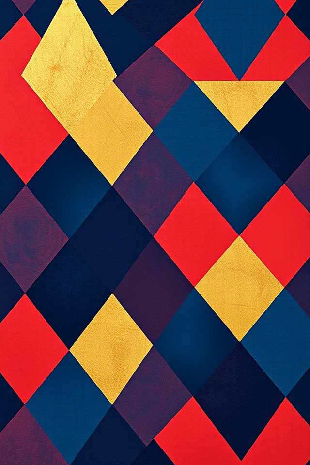 vibrant geometric design transformation