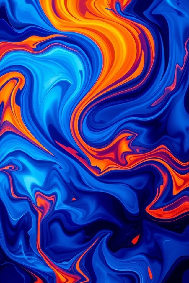 vibrant geometric phone wallpapers