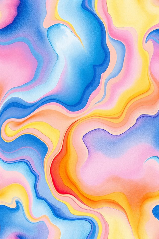 vibrant watercolor artistic retreat