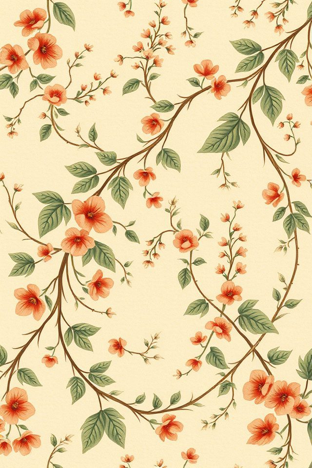 vintage botanical wall decor