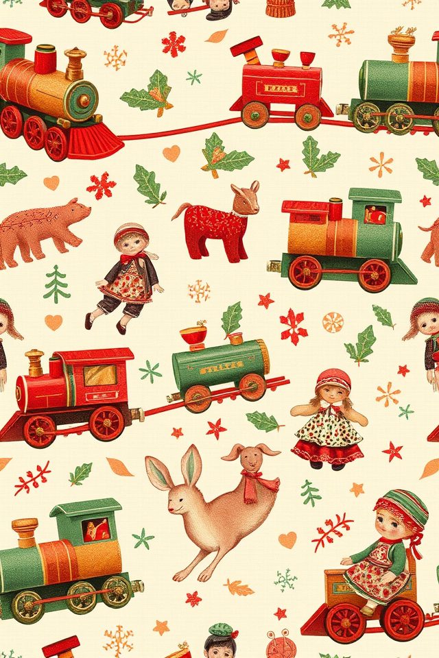 vintage toy christmas charm