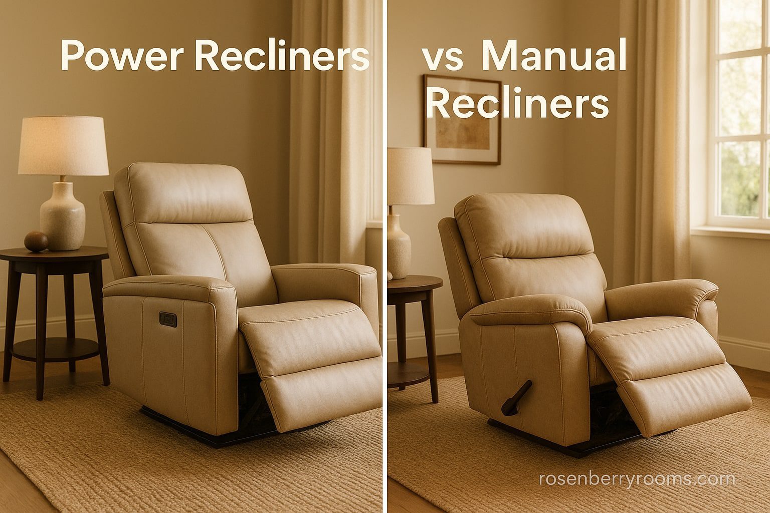 Power Recliners vs Manual Recliners