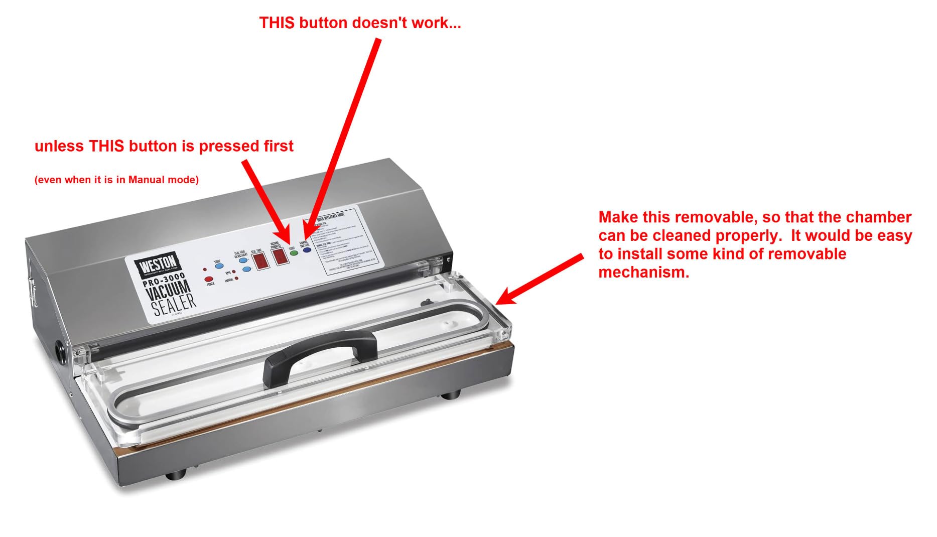 Weston Brands Vacuum Sealer Machine for Food Preservation & Sous Vide, Extra-Wide Bar for Sealing Bags up to 15