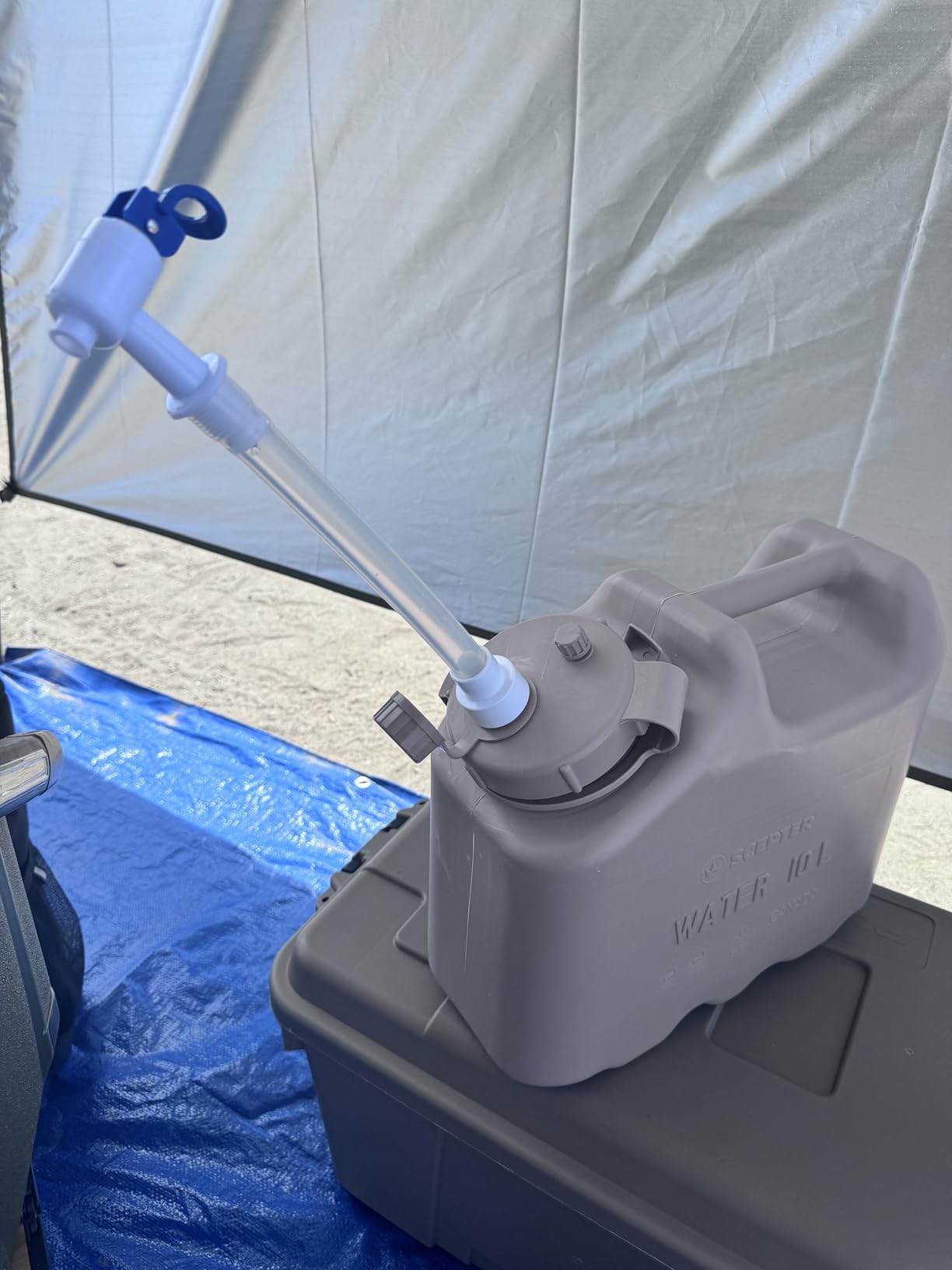 Scepter 2.5 Gallon True Military BPA Free Water Container, Food Grade Water Jug for Camping and Emergency Storage - Customer Photo 3
