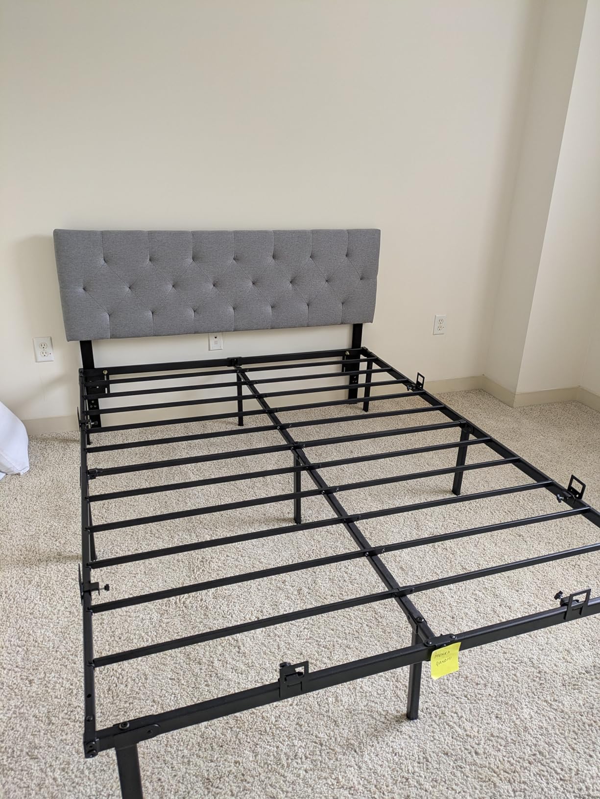 LUCID Mid-Rise Upholstered Headboard - Adjustable Height from 34