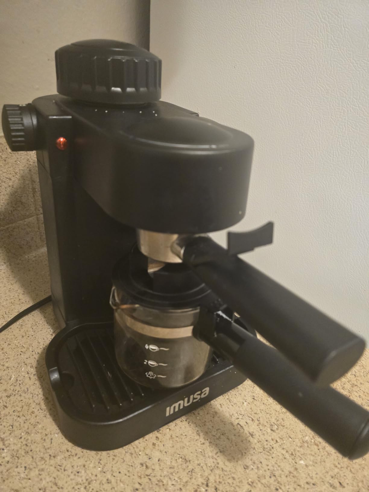 IMUSA USA GAU-18202 4 Cup Espresso/Cappuccino Maker,120 volts, Black - Customer Photo 2