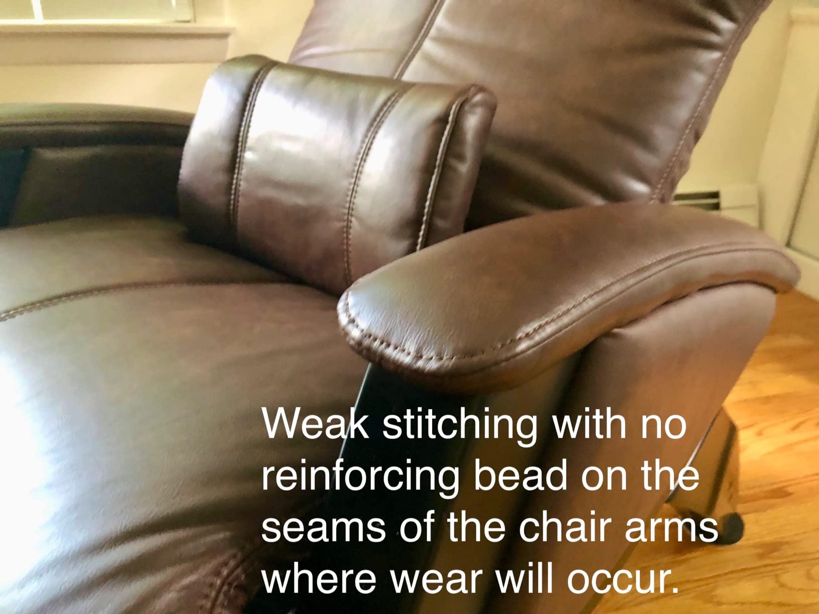 Cozzia Svago ZGR Plus Zero Gravity Chair (SV395) Vibration Massage Power Recline Memory Foam Pillow Heat Therapy (Chestnut/Black) customer photo 2