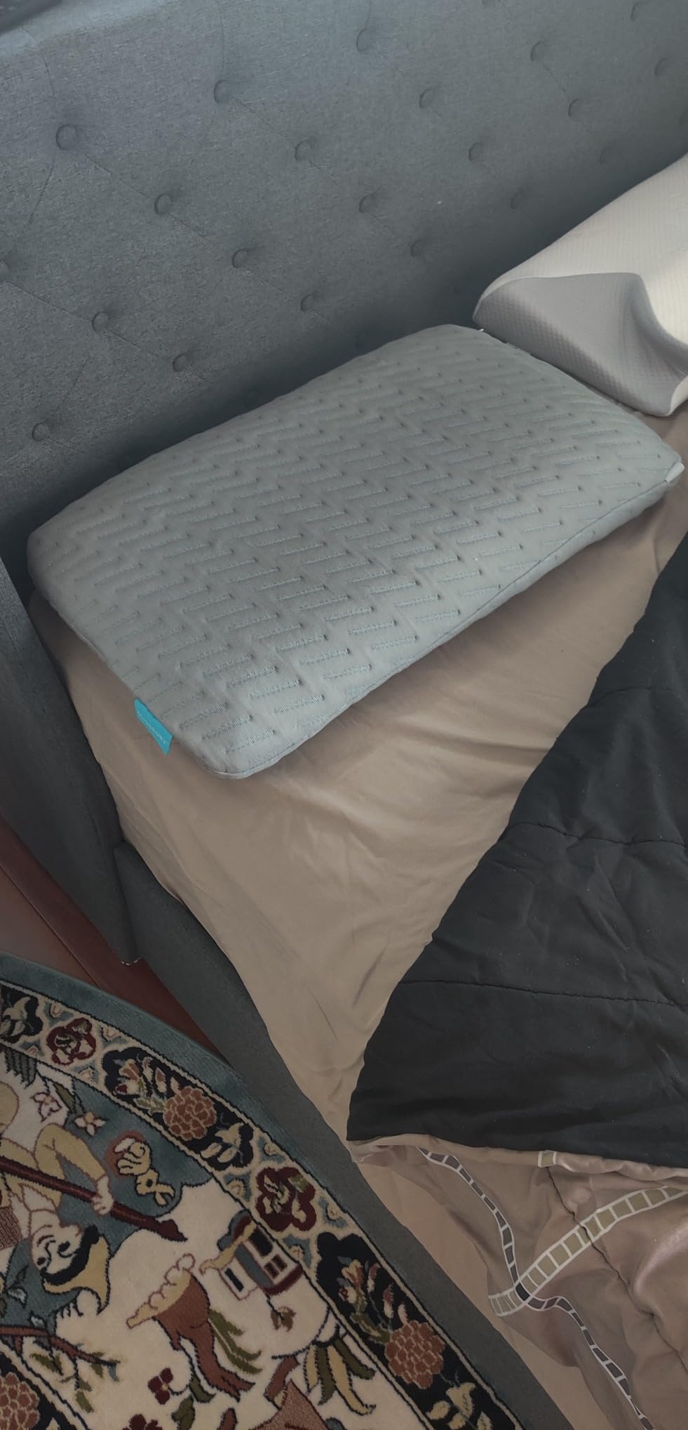 BLISSBURY Stomach Sleeping Pillow – Ultra Thin 2.6